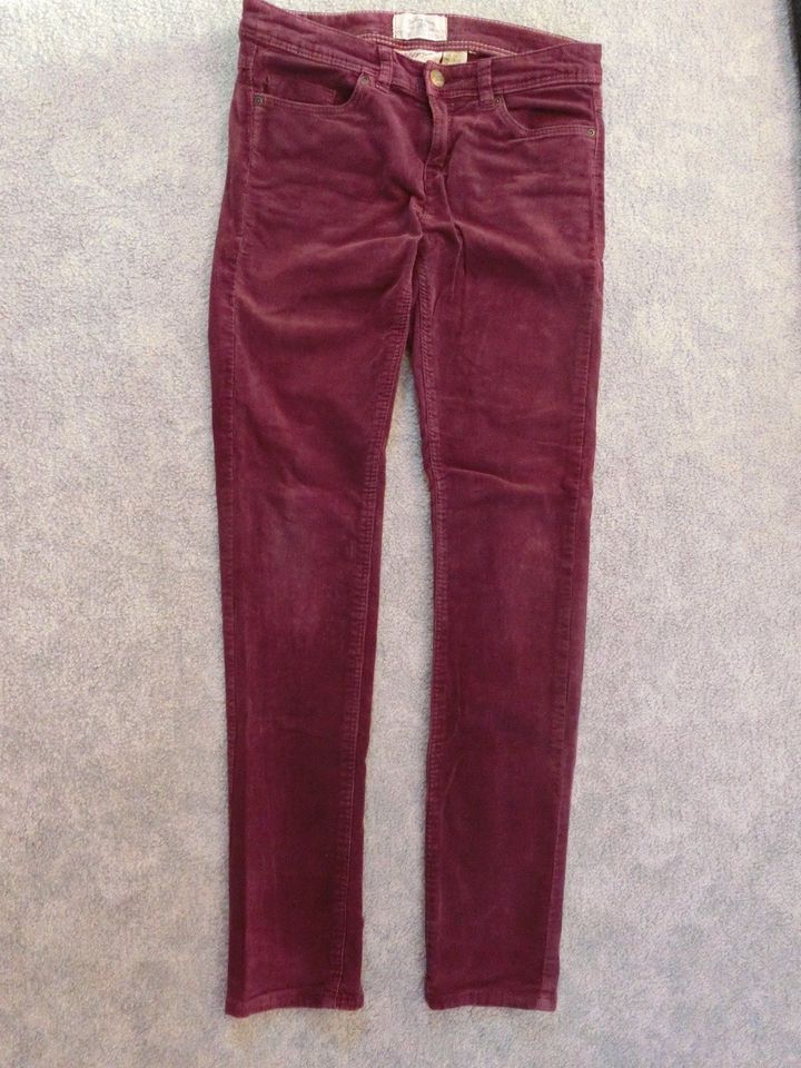 Mädchen Cord Hose H&M 158 rosa aubergine Jogging Hose K&L Ruppert in Dettingen an der Iller