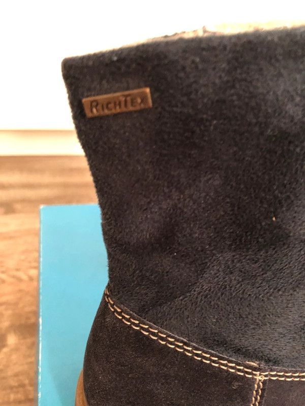 NEU Richter TEX Velours Leder Stiefel Gr.27 leicht gefüttert in Kaiserslautern