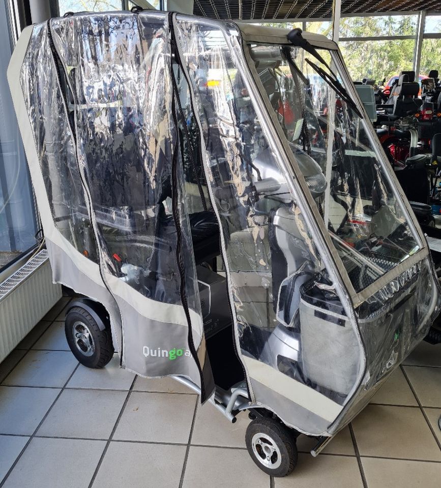 Elektromobil Senioren Sicherheitsmobil Quingo Toura II 15 km/h 5- Rad System inkl. Verdeck Krankenfahrstuhl Kabinenfahrzeug in Bochum