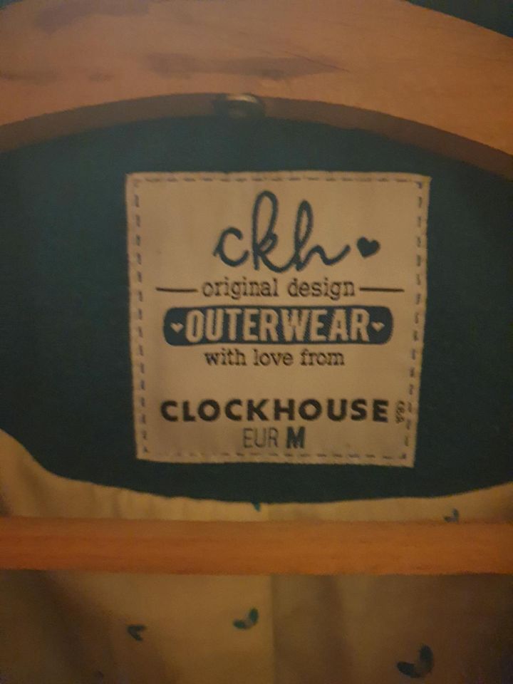 Schicke Jacke Winterjacke Blau Gr. M Clockhouse in Falkensee