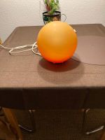 Lampe Glaskugel orange E27 inkl. Leuchtmittel Kreis Pinneberg - Halstenbek Vorschau