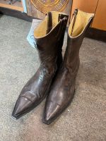 Rancho México, Stiefelette sehr spitz, antik braun, Gr. 44, neu Baden-Württemberg - Offenburg Vorschau