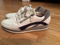 Gabor Sneaker 8 1/2 weiß/blau Leder Kr. Dachau - Petershausen Vorschau