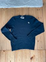 Original Abercrombie & Fitch Strickpullover Pullover dunkelblau L Frankfurt am Main - Niederursel Vorschau