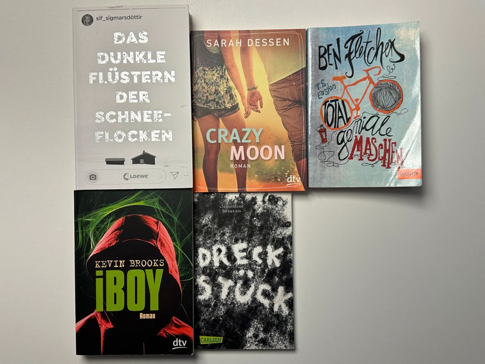 Jugenbücher, Jugend Buch, Roman, Sammlung, tw. neu, 1. Hand in Hamburg
