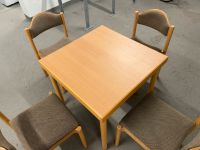 Tisch Buche mit 4 Stühlen mit Bezug von Hiller Objekt Möbel Berlin - Köpenick Vorschau