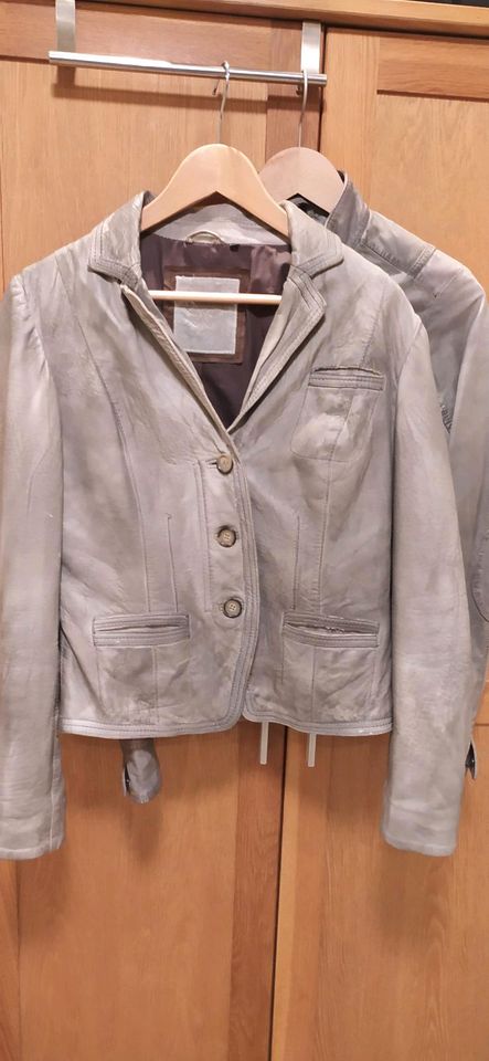 2 Lederjacken 36 Lederblazer Bikerjacke Lederjacke in Guben