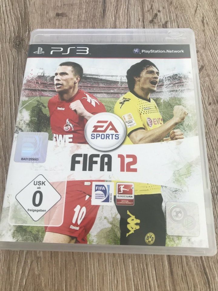 Fußball FIFA 12 / FIFA 2012 für Playstation 3 Spiele / PS3 in Bergtheim (Unterfranken)