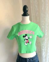 Bauchfreiers T-Shirt "Mickey Mouse" Gr. 38 in Hell-Grün Nordrhein-Westfalen - Herne Vorschau