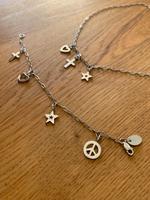 s. Oliver Schmuckset Kette Armband mit Anhängern Silber Düsseldorf - Mörsenbroich Vorschau