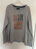 Langarmshirt in grau mit Aufdruck - Tommy Hilfiger - Gr. 12 Hessen - Kelkheim Vorschau