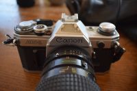 CANON AE-1 Spiegelreflexkamera mit 3 Zoom Objektiven und Teleplus Sachsen-Anhalt - Veckenstedt Vorschau