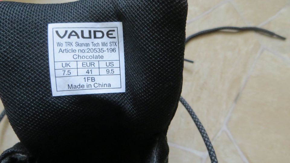 Vaude skarvan Tech Mid STX Trekking Schuhe Ungetragen mit Etikett in Dortmund