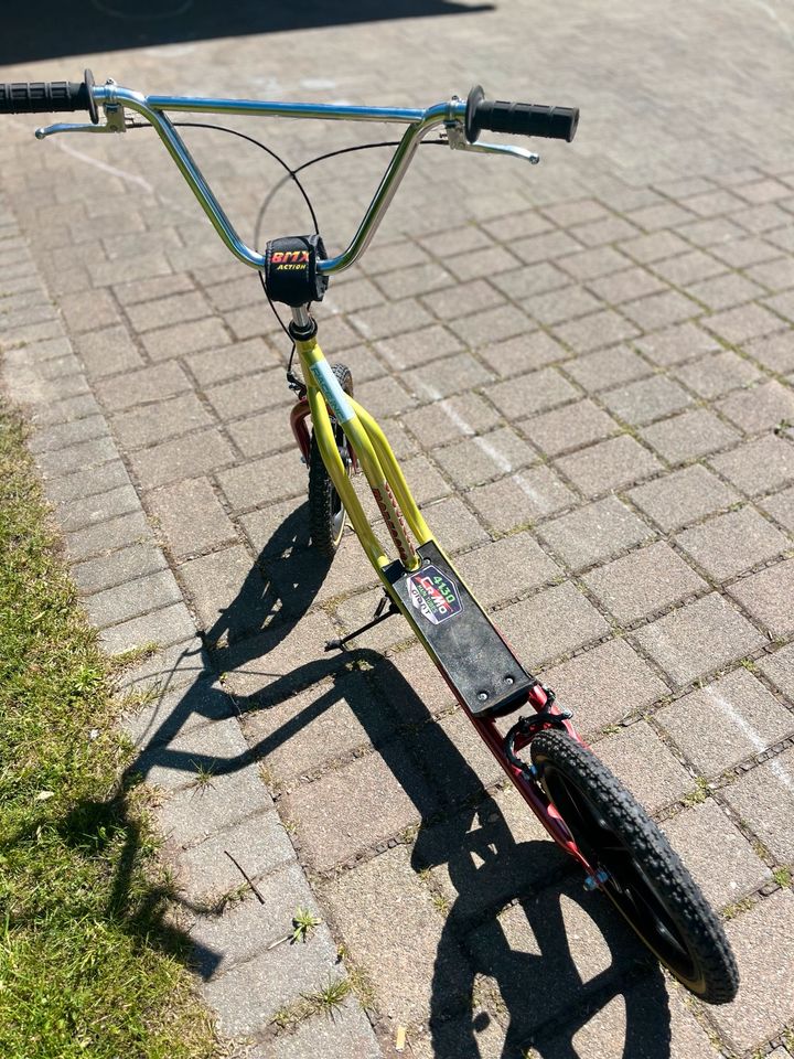 Vintage Oldschool BMX Scooter Roller 16 Zoll Mongoose in Gersdorf