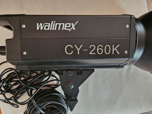 WALIMEX CY-260K Studio Blitzgerät inkl. Stromkabel TOP Zustand wi in Wennigsen
