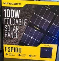 Nitecore Solarpanel FSP100 8 Panele Art. Nr.: 146133  Das FSP100 Bergedorf - Hamburg Lohbrügge Vorschau