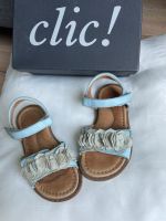 Clic! Sandalen Klett hellblau Leder Mädchen Gr.25 Nordrhein-Westfalen - Much Vorschau