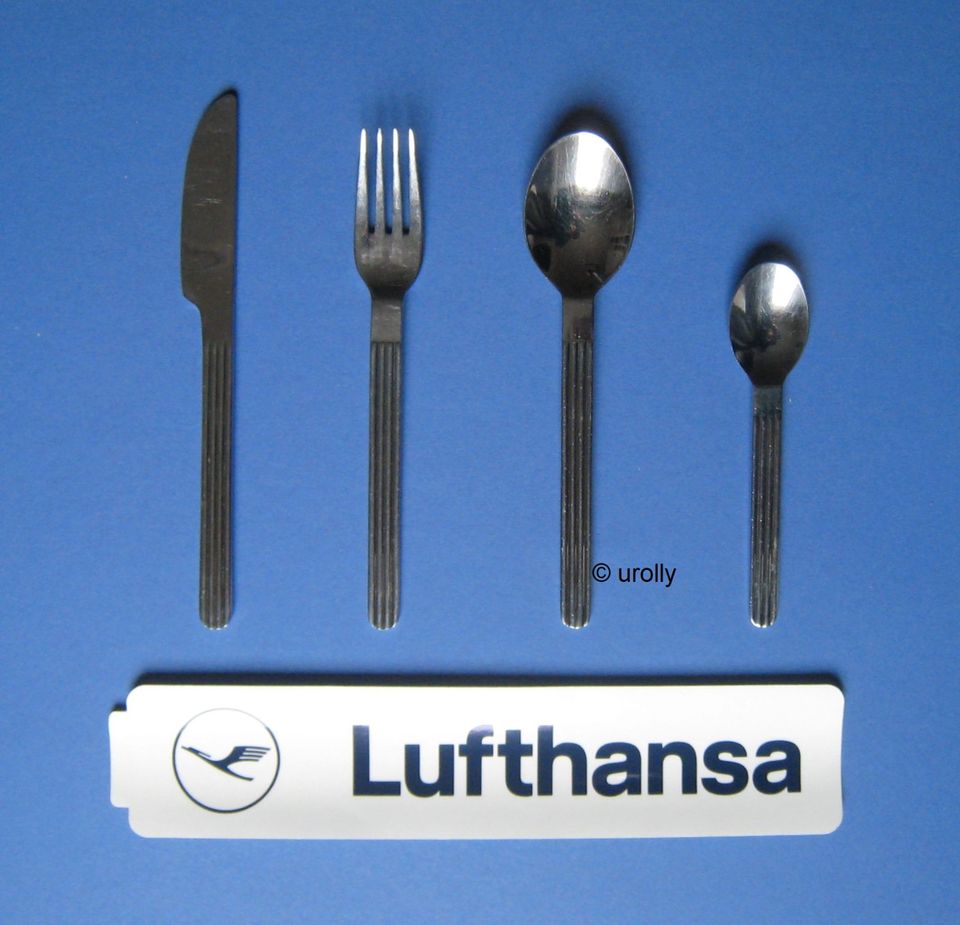 Lufthansa LH Lounge 4er Besteck Set cutlery 98F in Darmstadt