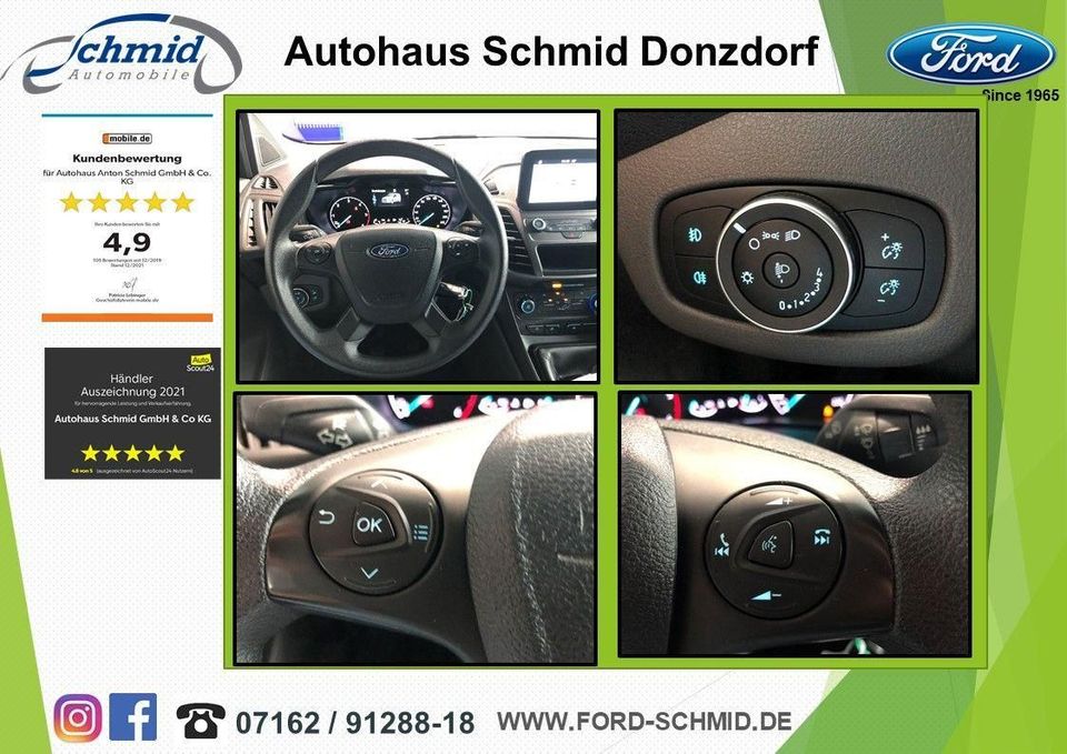 Ford Transit Connect 200 L1 Trend+AHK+NAVI+KAMERA+DAB in Donzdorf