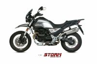 Auspuff STORM Edelstahl oval 400 mm Moto Guzzi V85 TT 2019 bis 22 Niedersachsen - Lohne (Oldenburg) Vorschau