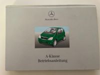 Mercedes A-Klasse Betriebsanleitung W168 Niedersachsen - Wilhelmshaven Vorschau