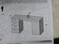 Schreibtisch Sonoma Eiche/Weiß Leipzig - Gohlis-Mitte Vorschau