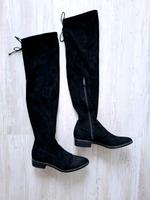 Schwarze Overkneestiefel von Tamaris Gr. 39 Baden-Württemberg - Ostfildern Vorschau