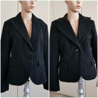 Wie NEU 40 42 M L Blazer Wolle Nadelstreifen Ann Schwarz Nordrhein-Westfalen - Neuss Vorschau