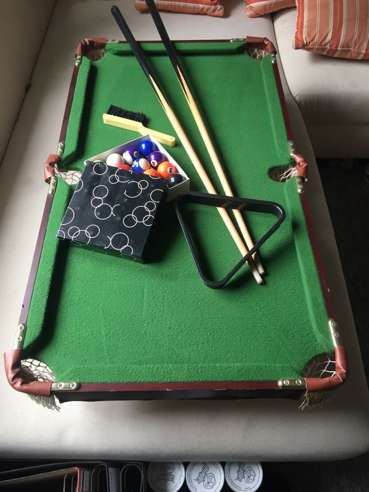 mini Billard Tisch Pool in Brandenburg - Zossen | eBay Kleinanzeigen ist  jetzt Kleinanzeigen