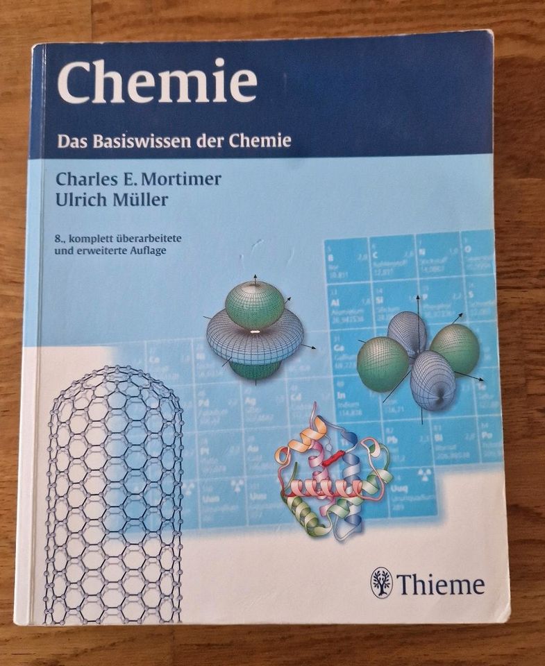 Chemie Basiswissen Thieme Verlag/Chemie Buch Mortimer und Müller in Bonn