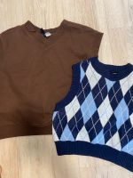 H&M Sweater Vest Weste Pullover Set Karo Y2K Größe S Brandenburg - Stahnsdorf Vorschau