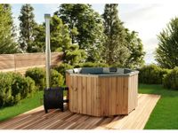 Badefass Kopenhagen Hot Tub Pool Whirlpool inkl. Holzofen 180cm Bayern - Bad Kissingen Vorschau