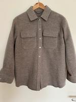 & Other Stories Wolljacke Wollhemd Hemdjacke aus Wolle beige 36 S Bayern - Würzburg Vorschau