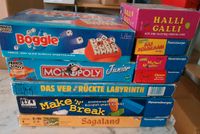 Diverse Kinderspiele Monopoly Sagaland Boggle Nordrhein-Westfalen - Leverkusen Vorschau