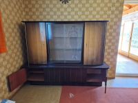 Wohnzimmerschrank * Vintage * Schrank * Vitrine * 50/60er Jahre Bayern - Schwindegg Vorschau