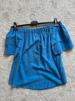 Bluse blau H&M Carmenbluse Gr 40 Sachsen - Grünbach Vorschau