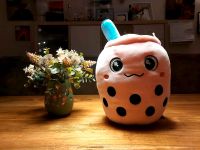 ♡ Bubble Tea Boba Milchshake Plush Plüsch rosa Erdbeere ♡ Östliche Vorstadt - Peterswerder Vorschau