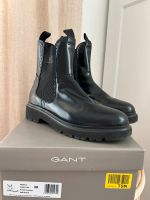 GANT Mallnca Stiefel Boots Stiefeletten schwarz Leder Niedersachsen - Einbeck Vorschau