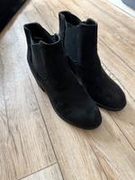 Chelsea Boots 40 schwarz Absatz Stiefel Nürnberg (Mittelfr) - Gebersdorf Vorschau