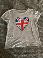 Primark Damen T-Shirt, grau mit Herz, Gr. S Bayern - Eggenfelden Vorschau