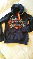 NEU Superdry Hoody / Pullover dunkelblau Gr. 34 mit Blumenprint Bayern - Herrieden Vorschau