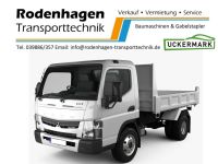 Vermietung Lkw 7,5 to Dreiseitenkipper mieten Fuso Canter Brandenburg - Milmersdorf Vorschau