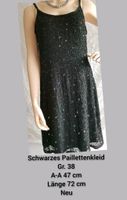 Abendkleid mit Pailletten Kleid Gr. 38 Niedersachsen - Hemslingen Vorschau