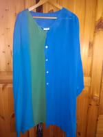 Ulla Popken Chiffon Bluse grün/blau Einheitsgröße 2 gebraucht Hessen - Mühlheim am Main Vorschau