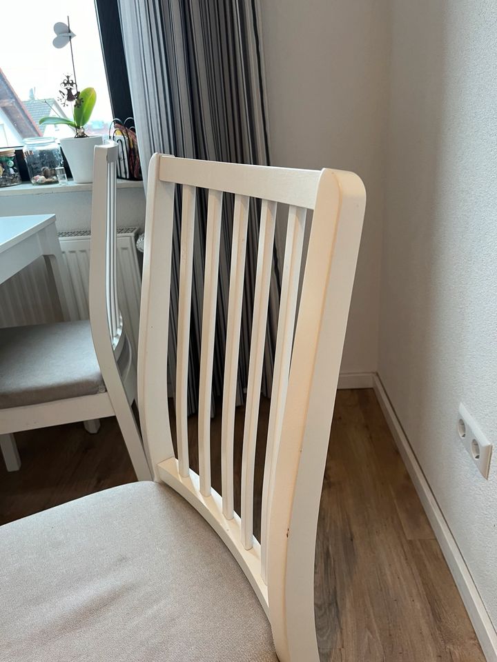 Ikea Tisch Ekedalen 120/180 x 80 mit Stühlen in Fürth