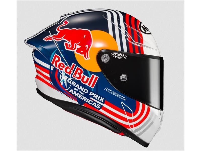 HJC RPHA 1 Red Bull Austin GP MC21 Motorrad Sport Integral Helm in Deggendorf