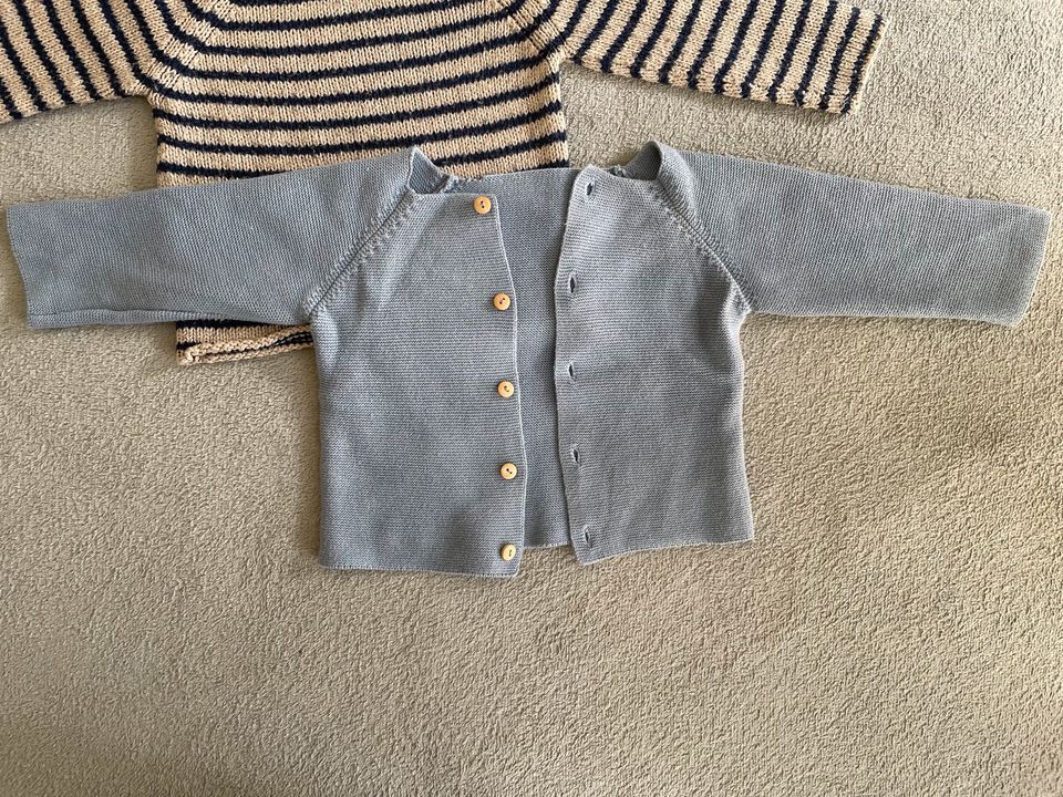 Set Pullover/Strickjacke Steiff/Zara 74 in Düsseldorf