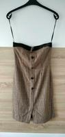 Kleid, Gr. 38, s. Oliver, beige kariert  Schurwolle  trägerlos Niedersachsen - Bad Pyrmont Vorschau