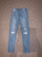 Zara Skinny Jeans/ blau/ Risse/ weitenverstellbar/ 164 Duisburg - Fahrn Vorschau