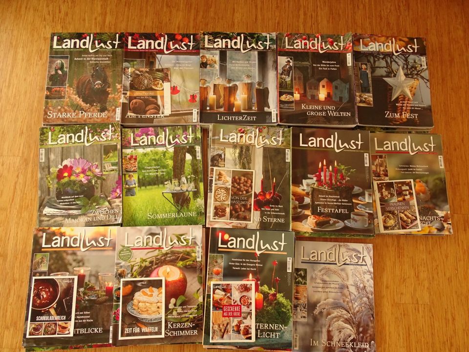 Landlust Zeitschriften 2009-2021 in Bad Rappenau